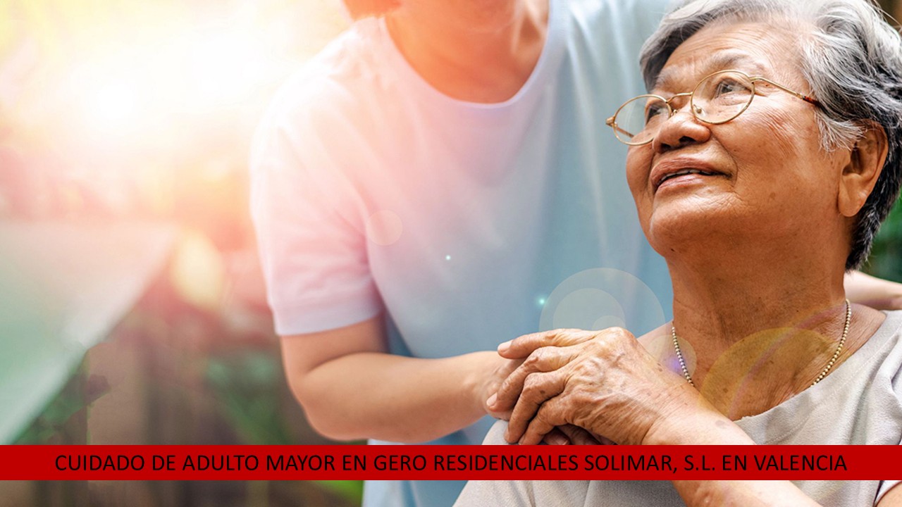 CUIDADO DE ADULTO MAYOR