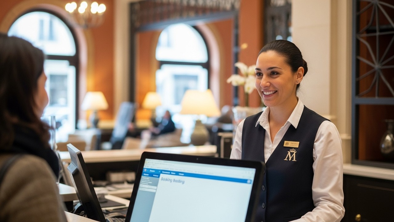 Empleo en Madrid Recepcionista de Hotel