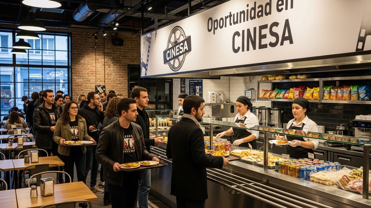 Personal de Cine (Cafetería)